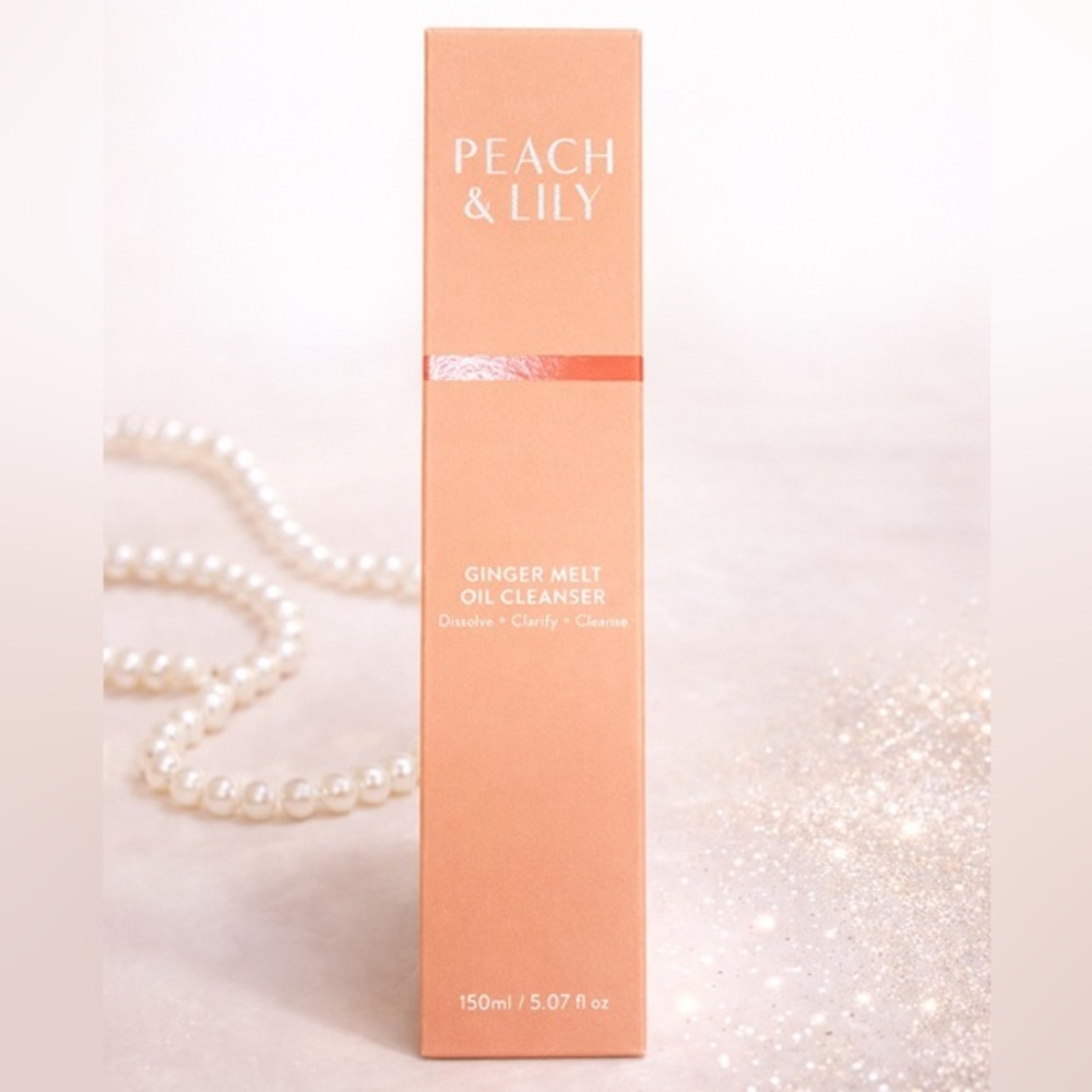 ✨ Peach & Lily Ginger Melt Oil Cleanser | Full Size 150 mL | Brand New in Box